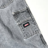 Vintage Y2K Dickies Black Carpenter Denim Shorts