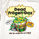Vintage 1997 Dead Frögen-Daz Frog Ice Cream Parody T-Shirt