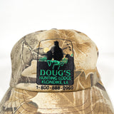 Vintage 1998 Doug's Hunting Lodge Klondike LA Camo Hat