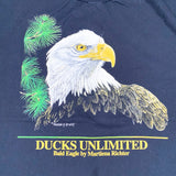 Vintage 90's Ducks Unlimited Bald Eagle T-Shirt