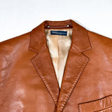Vintage 90’s Polo Ralph Lauren Italian Leather Blazer Jacket