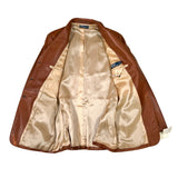 Vintage 90’s Polo Ralph Lauren Italian Leather Blazer Jacket