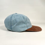 Vintage 90's Orvis Chambray Fishing Suede Brim Hat