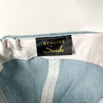 Vintage 90's Orvis Chambray Fishing Suede Brim Hat