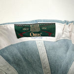 Vintage 90's Orvis Chambray Fishing Suede Brim Hat