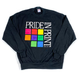 Vintage 1991 Pride in Print PICA Crewneck Sweatshirt