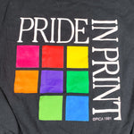 Vintage 1991 Pride in Print PICA Crewneck Sweatshirt