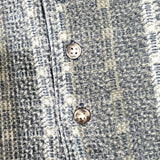 Vintage 90’s Bugle Boy Textured Stripe Polo Long Sleeve Shirt