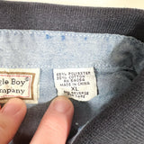 Vintage 90’s Bugle Boy Textured Stripe Polo Long Sleeve Shirt