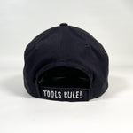 Vintage 2003 Monster Garage Blue Flame Embroidered Hat
