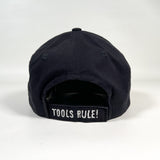 Vintage 2003 Monster Garage Blue Flame Embroidered Hat