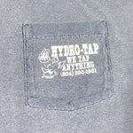 Vintage 2003 Hydro Tap Service Pocket T-Shirt