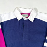 Vintage 90’s St. John’s Bay Colorblock Rugby Long Sleeve Shirt