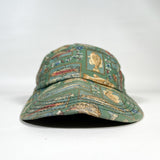 Vintage 90's Broner All-Over Fish Print Long Brim Hat
