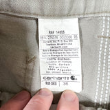Modern 2014 Carhartt Light Gray Original Fit Carpenter Shorts