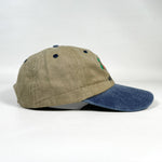 Vintage 90's Naples Sailboat Embroidered Two-Tone Dad Hat