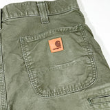Modern 2014 Carhartt Olive Green Original Fit Cargo Shorts