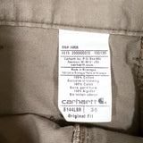Modern 2015 Carhartt Brown Original Fit Carpenter Shorts