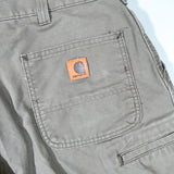 Modern 2015 Carhartt Brown Original Fit Carpenter Shorts