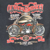 Modern 2006 Ol' Bikes and Whiskey Motorcycle T-Shirt