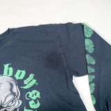 Vintage 90's Sickboy Motorcycles Skull Long Sleeve T-Shirt