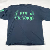 Vintage 90's Sickboy Motorcycles Skull Long Sleeve T-Shirt