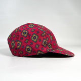 Vintage 90's Banana Republic Rayon Medallion Print Short Brim Hat