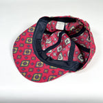 Vintage 90's Banana Republic Rayon Medallion Print Short Brim Hat