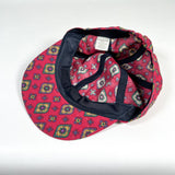 Vintage 90's Banana Republic Rayon Medallion Print Short Brim Hat