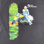 Vintage 90's Alan Jackson Motorcycle T-Shirt