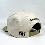Vintage 90's Richmond Braves Capital One x K95 Snapback Hat