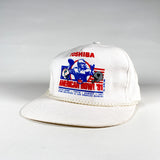 Vintage 1991 American Bowl Raiders Dolphins Hat
