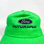 Vintage 90's Ford Motorsport Neon Green Snapback Hat