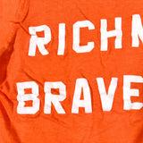 Vintage 70's Richmond Bravettes Orange Athletic T-Shirt