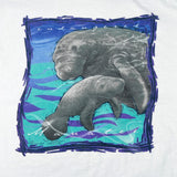Vintage 90’s Manatee Endangered Species Graphic T-Shirt