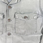 Vintage 1967 OG-107 Sateen Military Button Up Shirt