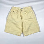 Vintage 90's Guess Daisy Yellow Jean Shorts