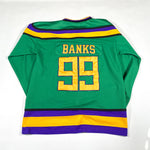 Vintage 90's Mighty Ducks Adam Banks #99 Hockey Jersey