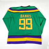 Vintage 90's Mighty Ducks Adam Banks #99 Hockey Jersey