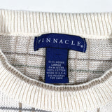 Vintage 90's Pinnacle Plaid Golf Crewneck Sweater