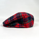 Vintage 80's Pendleton USA Tartan Wool Snap Brim Ivy Hat