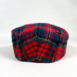 Vintage 80's Pendleton USA Tartan Wool Snap Brim Ivy Hat