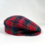 Vintage 80's Pendleton USA Tartan Wool Snap Brim Ivy Hat