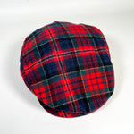 Vintage 80's Pendleton USA Tartan Wool Snap Brim Ivy Hat