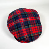 Vintage 80's Pendleton USA Tartan Wool Snap Brim Ivy Hat