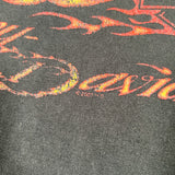 Vintage 2002 Harley-Davidson South Richmond Flames T-Shirt