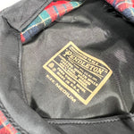 Vintage 80's Pendleton USA Tartan Wool Snap Brim Ivy Hat