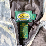 Vintage 90's Cabela's Realtree Camo Hooded Jacket