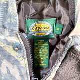 Vintage 90's Cabela's Realtree Camo Hooded Jacket