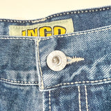Modern 2025 JNCO 179 Smoke Stack Pipe Fit Denim Baggy Shorts